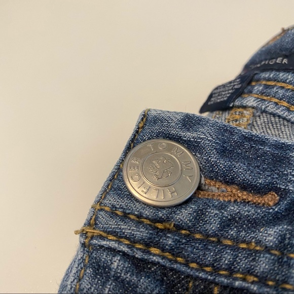 Tommy Hilfiger Dark Wash Mid Rise Jeans - Picture 6 of 11